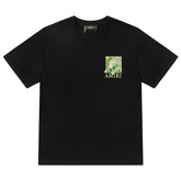 Amiri Men's Black Leopard T-shirt
